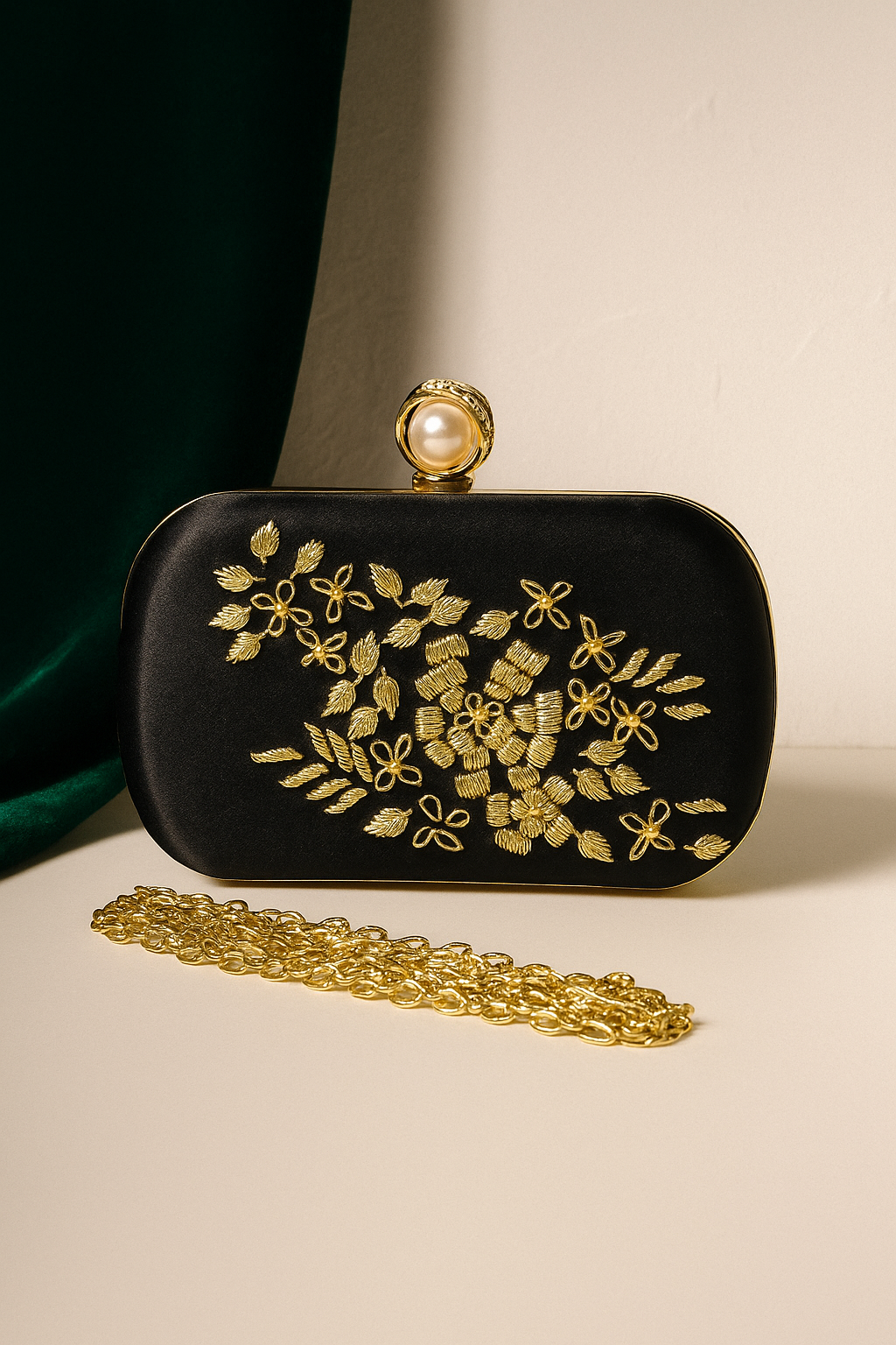 Clutch Bag – Black | Velaria