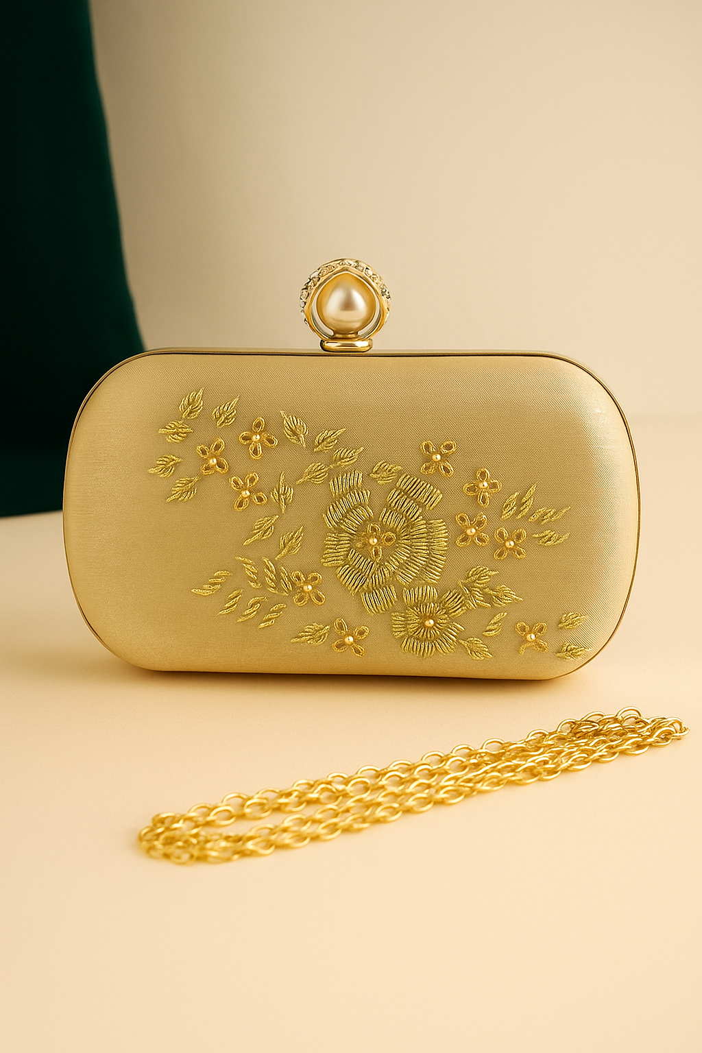 Clutch Bag – Golden | Velaria
