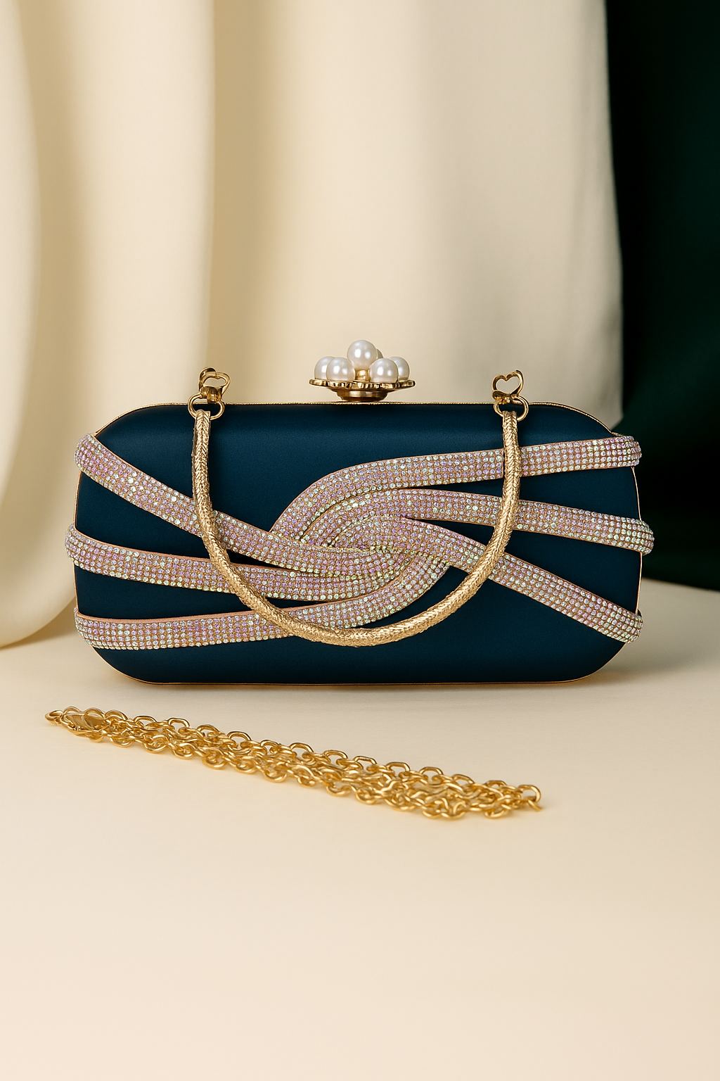 Clutch Bag – Navy Blue | Velaria