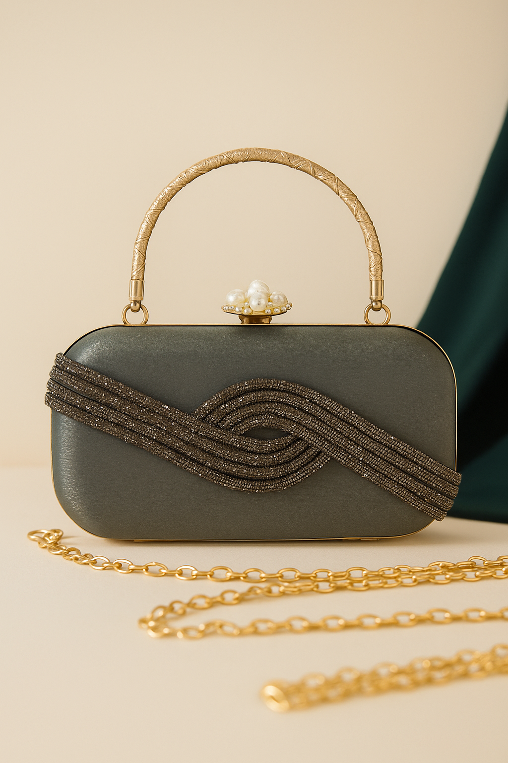 Clutch Bag – Gray | Velaria