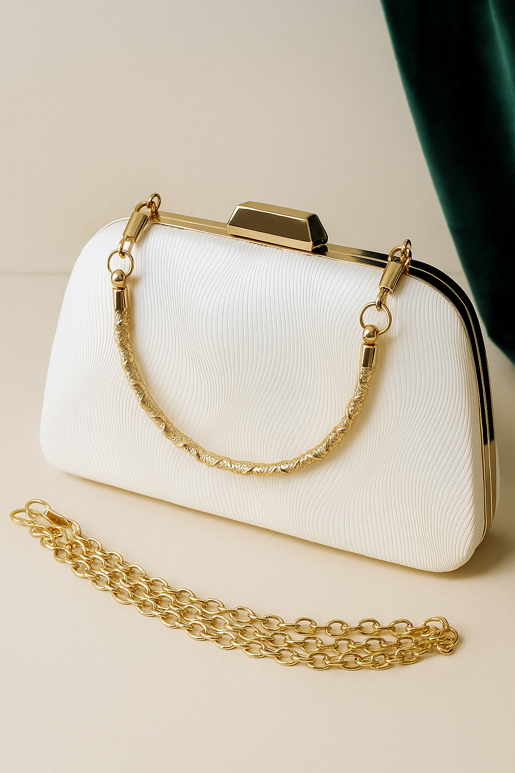 Clutch Bag – White | Velaria