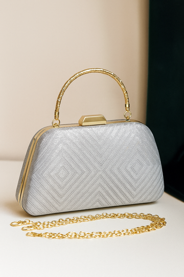 Clutch Bag – Steel Gray | Velaria