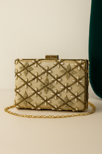 Clutch Bag – Golden | Velaria