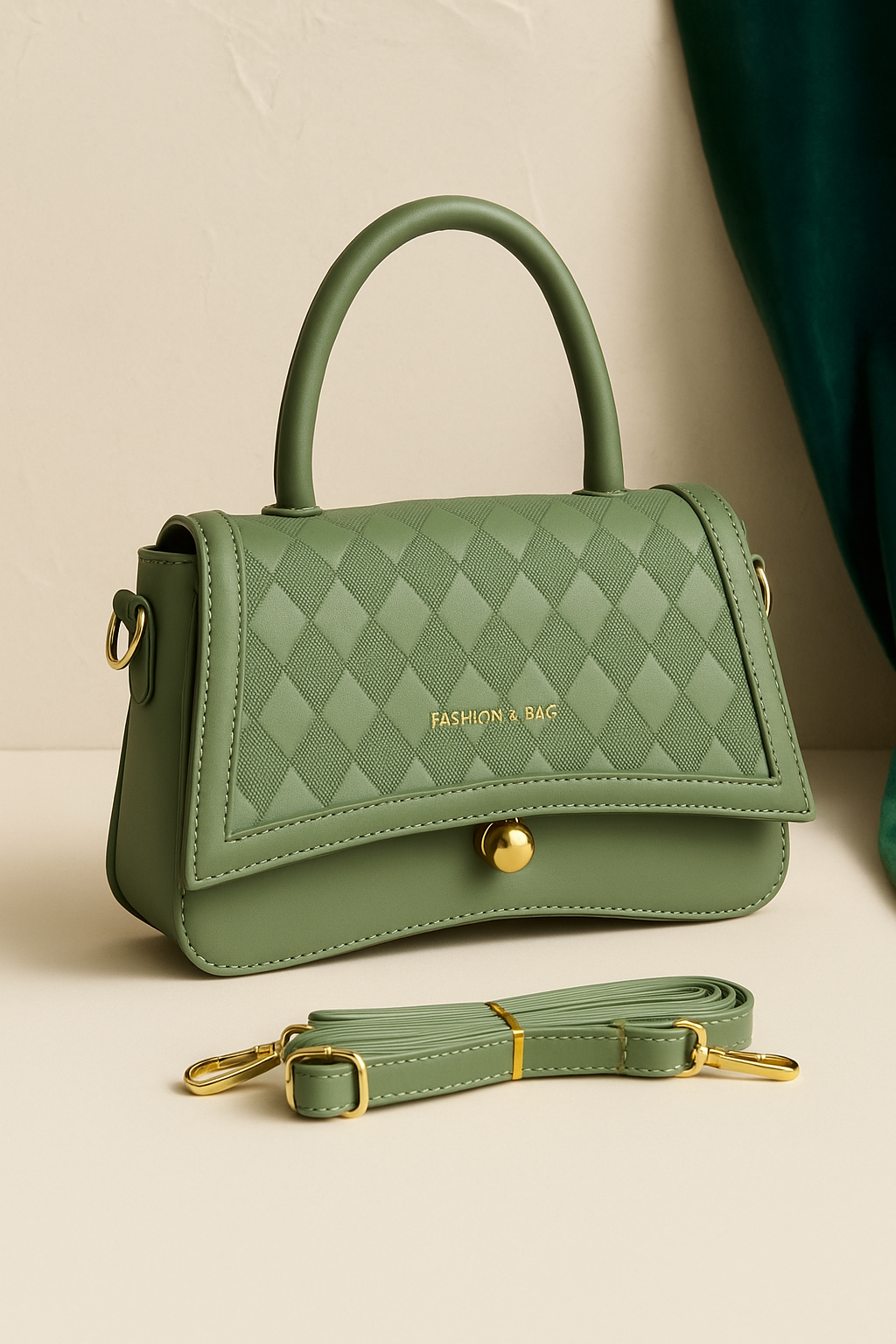 Crossbody Bag – Green | Velaria