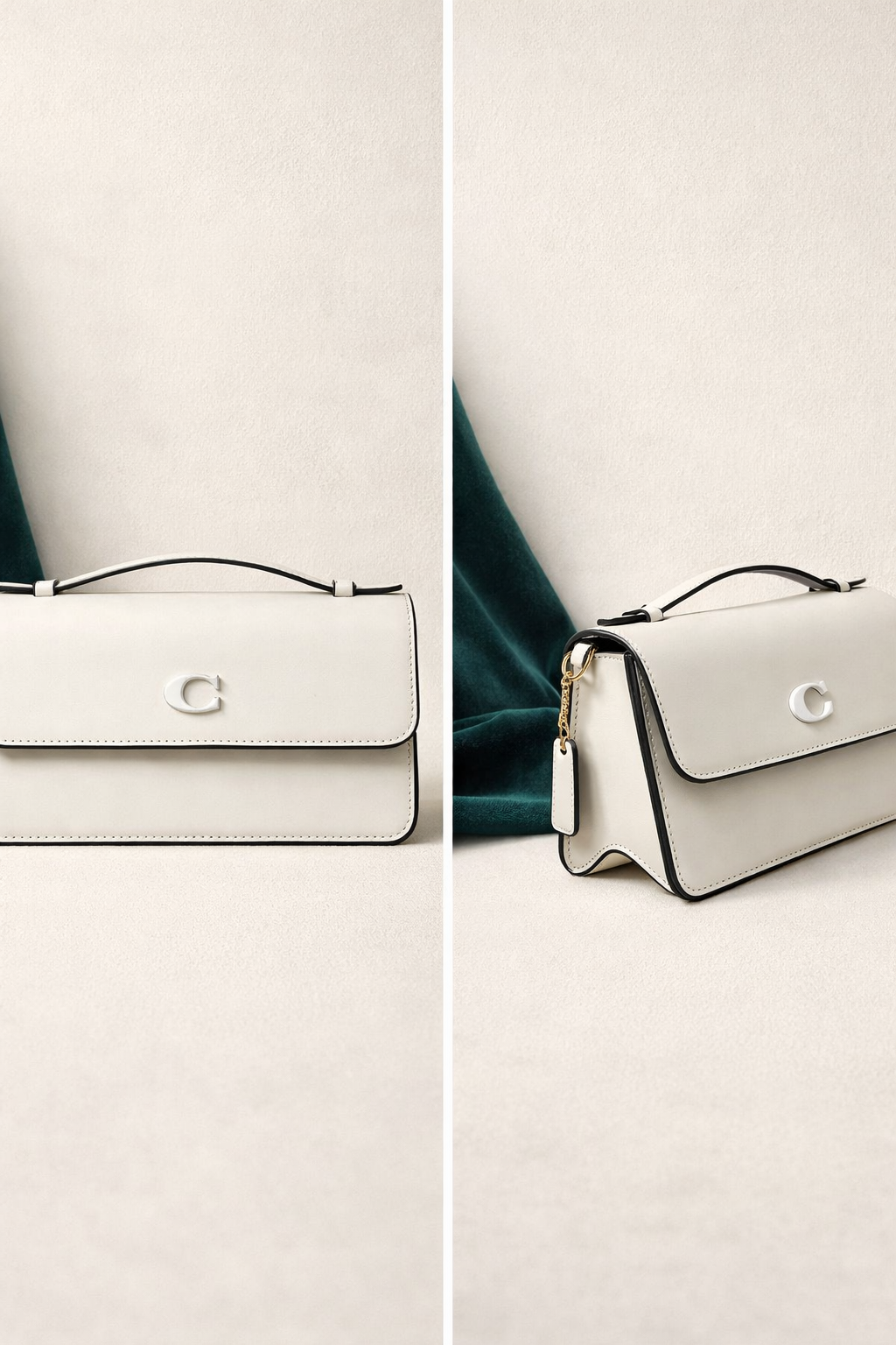 Cross Body Bag — White│Velaria