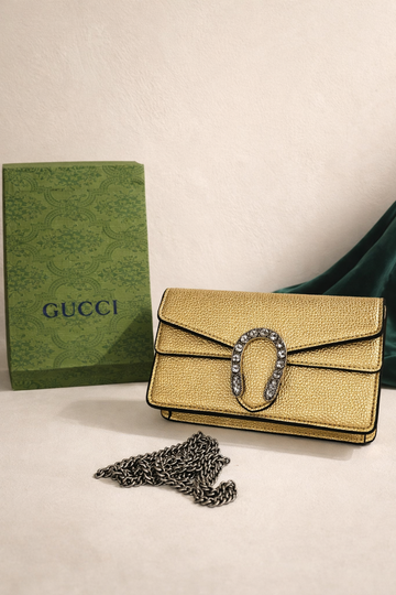 Cross Body Bag — Gold│Velaria