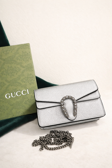 Cross Body Bag — Silver│Velaria