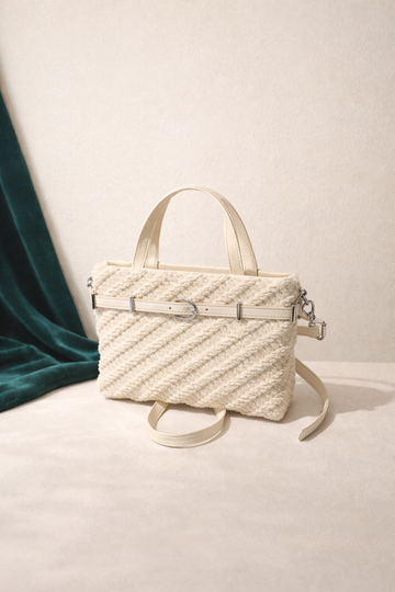 Hand Bag — White │Velaria