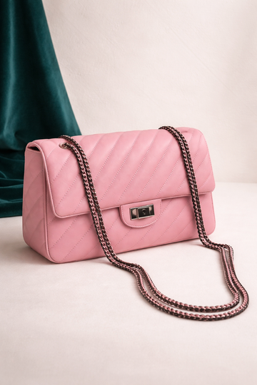 Cross Body Bag — Pink│Velaria