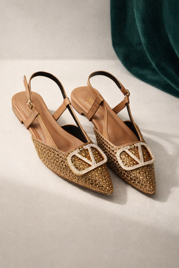 Stone Pumps — Beige│Velaria