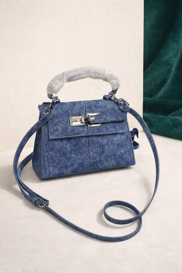 Shoulder Bag — Denim│Velaria