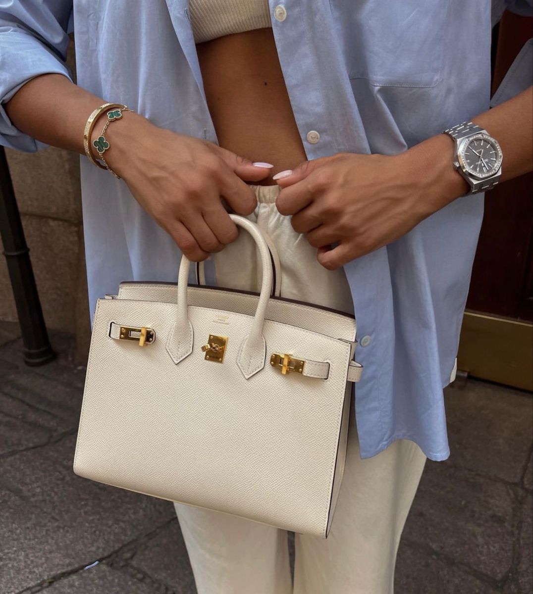 Hand Bag — White│Velaria