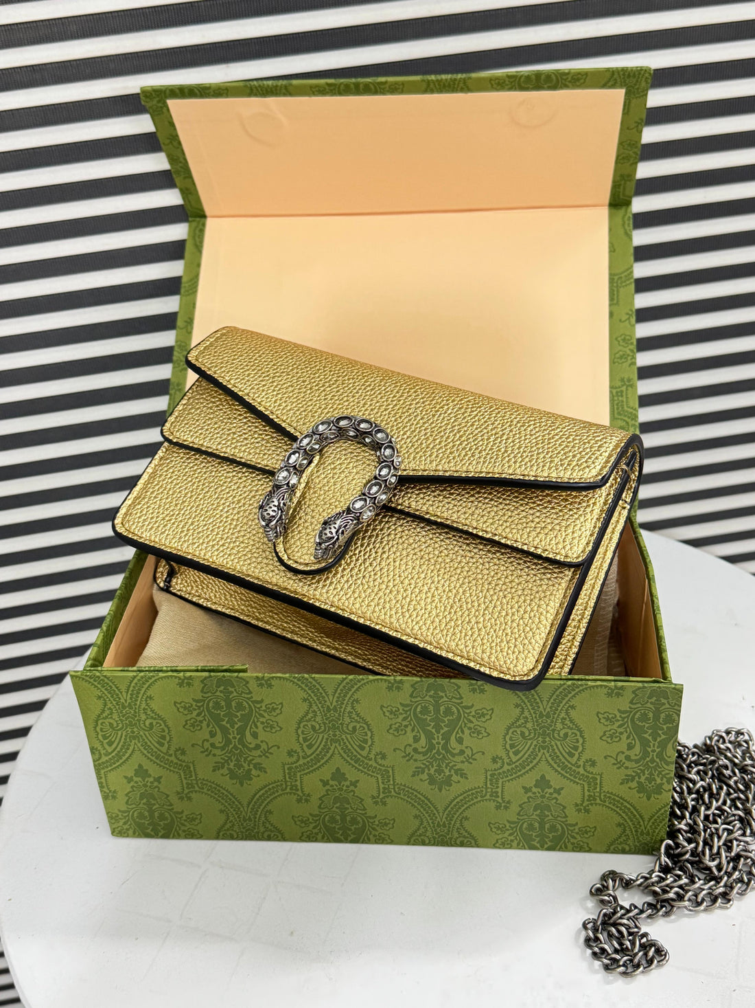 Cross Body Bag — Gold│Velaria