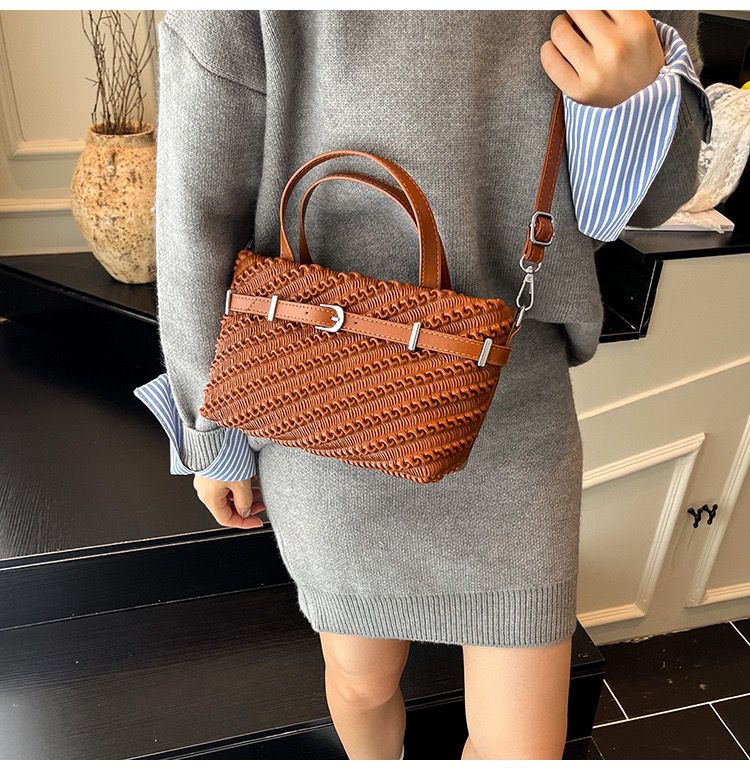 Hand Bag — Brown│Velaria