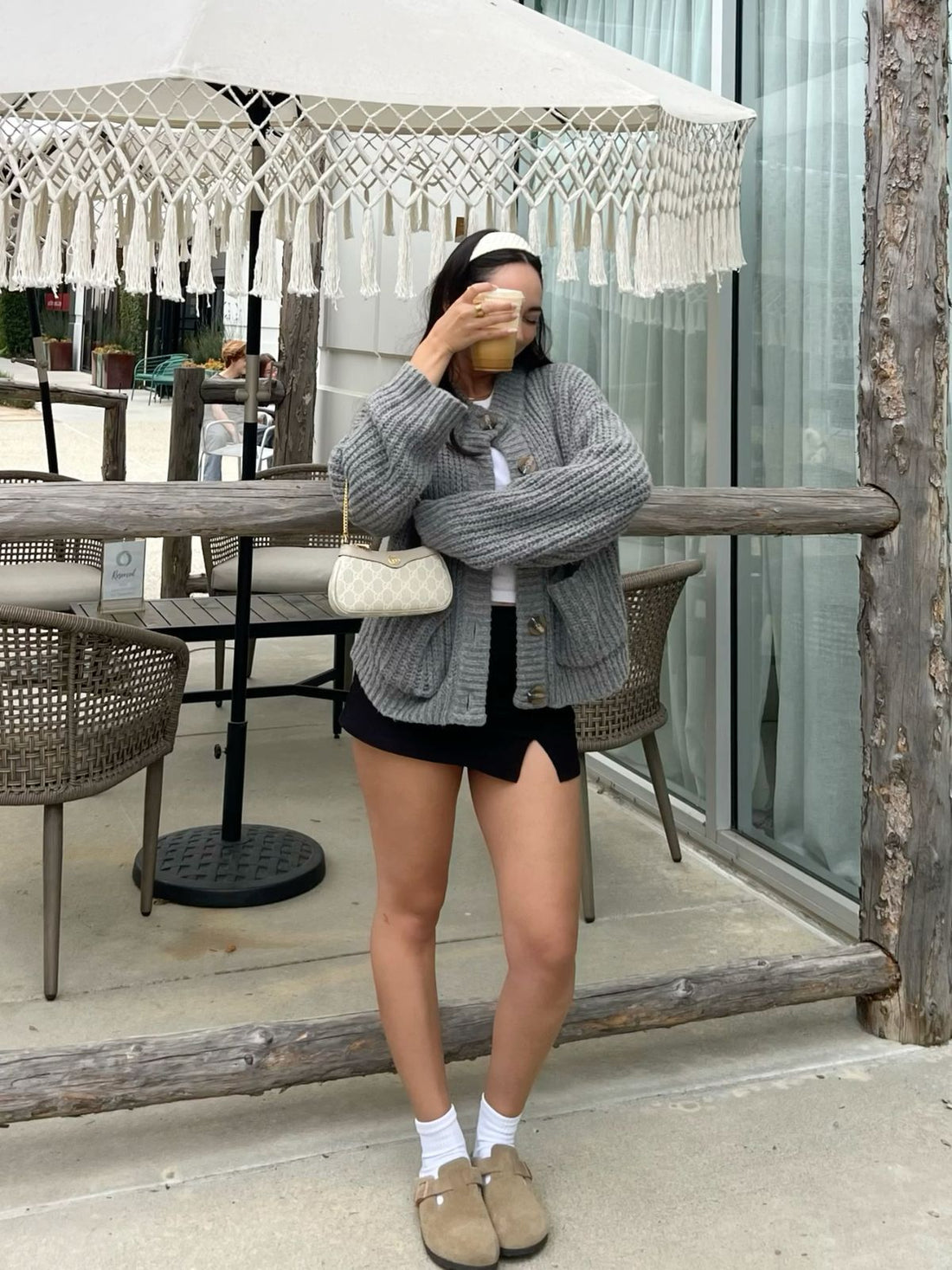 Shoulder Bag — Beige│Velaria